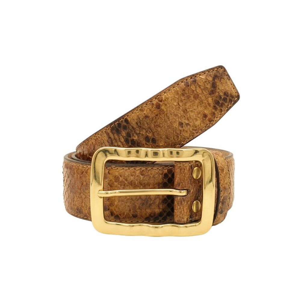Renato Balestra Brown Serpente Womens Adjustable Belt